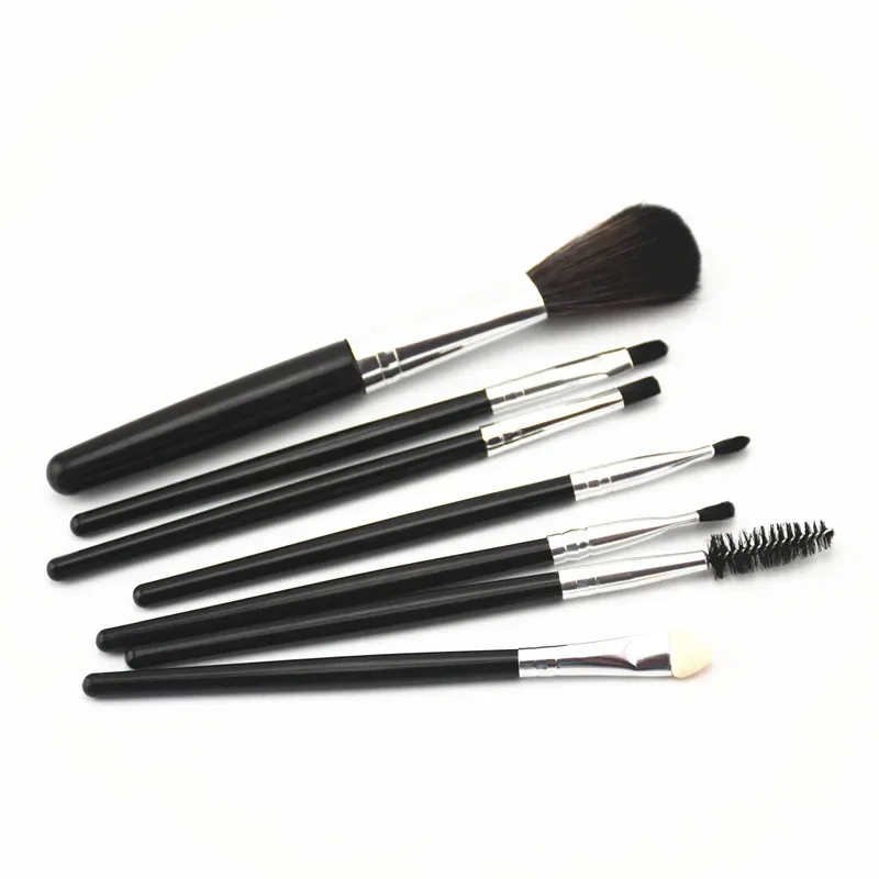 7 pezzi/set pennelli per trucco professionale cipria in polvere ombretto fondotinta fard labbra sopracciglio pennelli per trucco strumento cosmetico