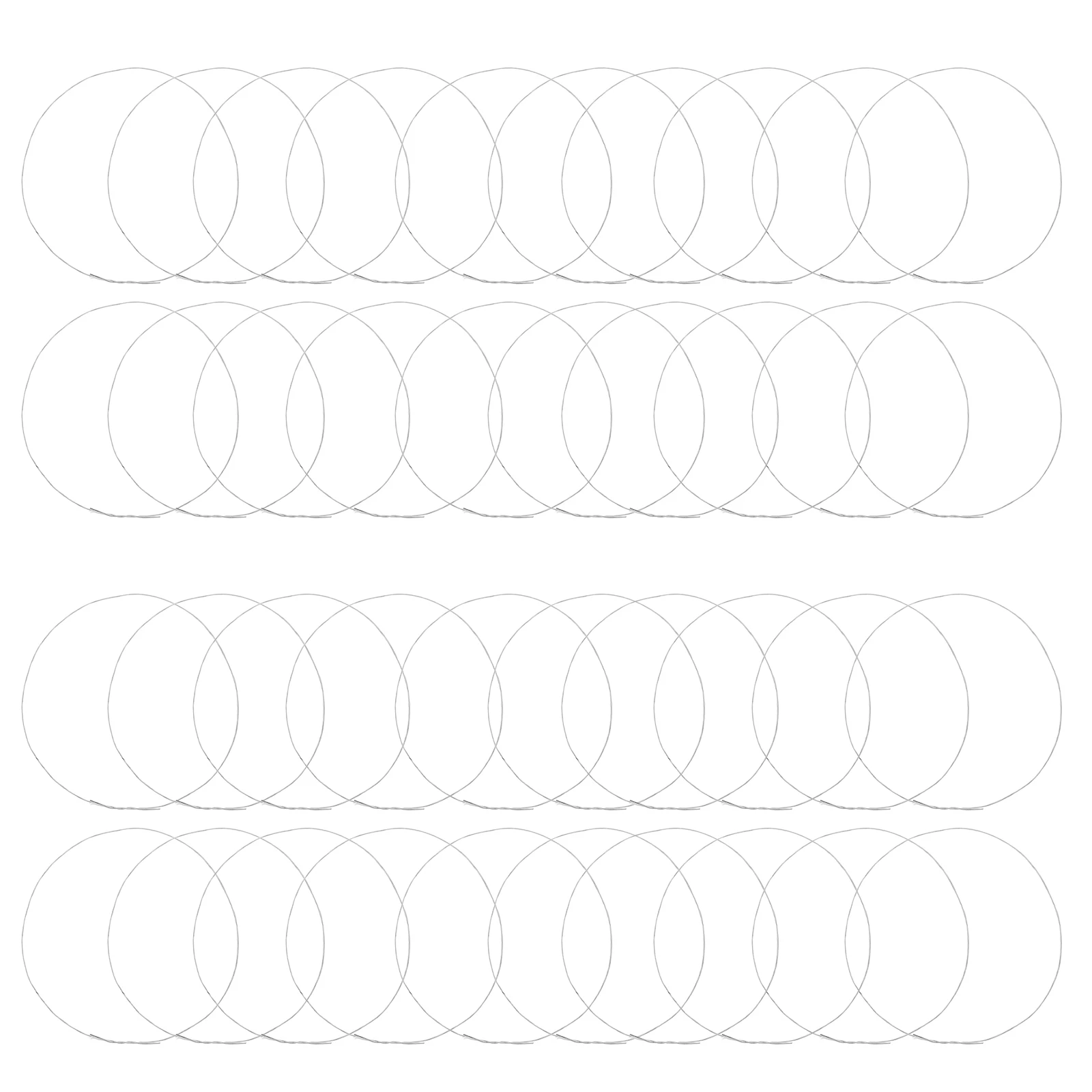 ลวดดอกไม้สีขาวขนาด 24 เกจ 50 ชิ้น สำหรับจัดดอกไม้ประดิษฐ์ งานฝีมือ DIY ตกแต่งงานแต่งงาน งานปาร์ตี้ แถบพันลวด