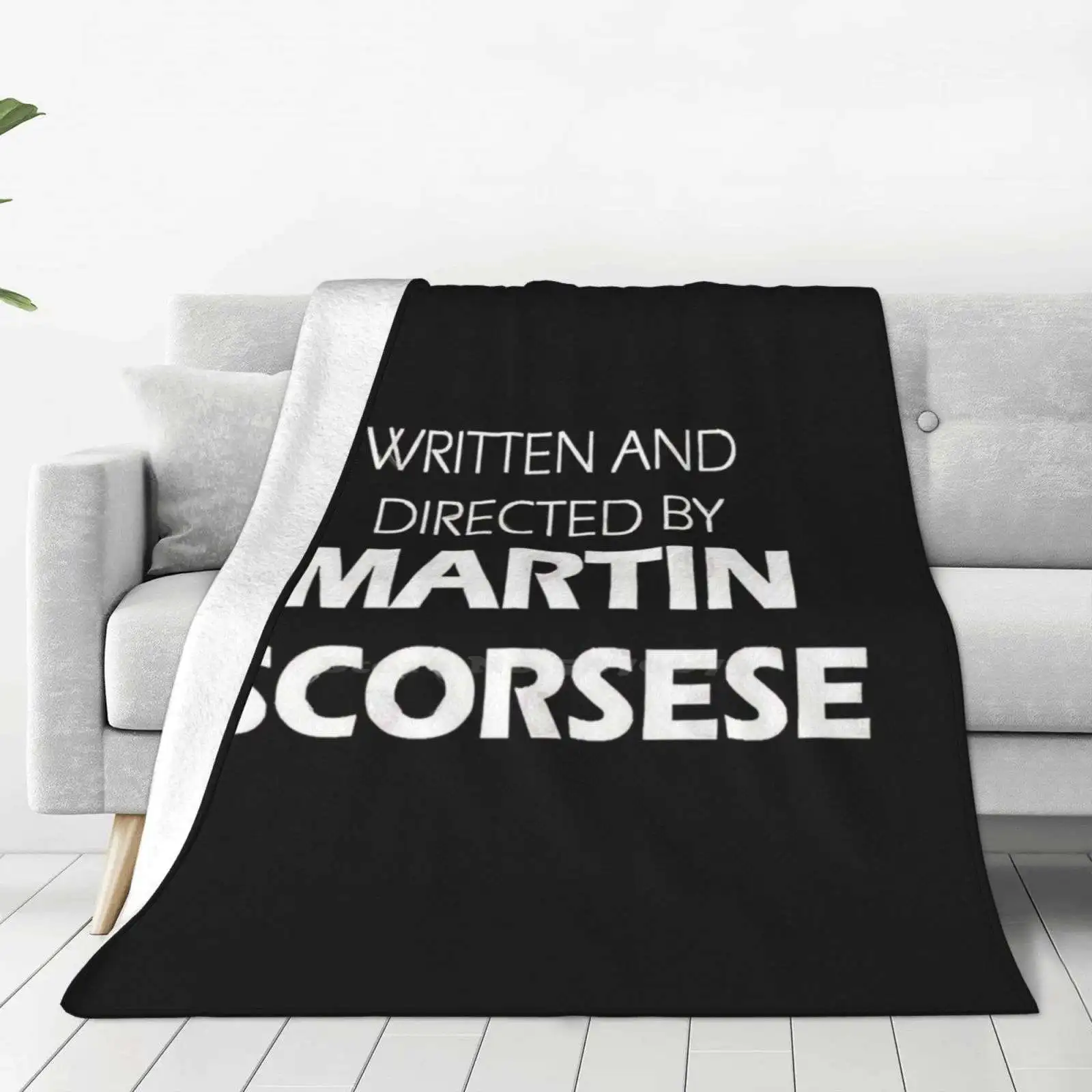 Written And Directed By Scorsese Low Price New Print Novelty Fashion Soft Warm Blanket Scorsese Casino Goodfellas Taxi Driver