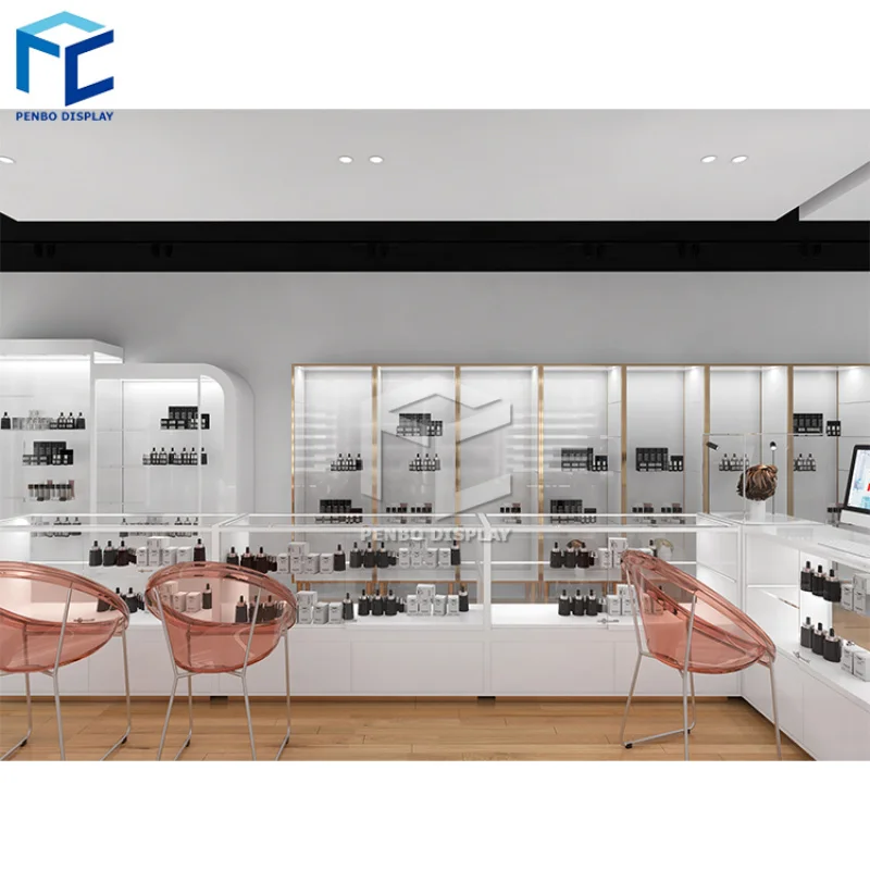 2025customized.Hair Extension Salon Design Wig Store Display Cabinet Hair Extension Shop Furniture