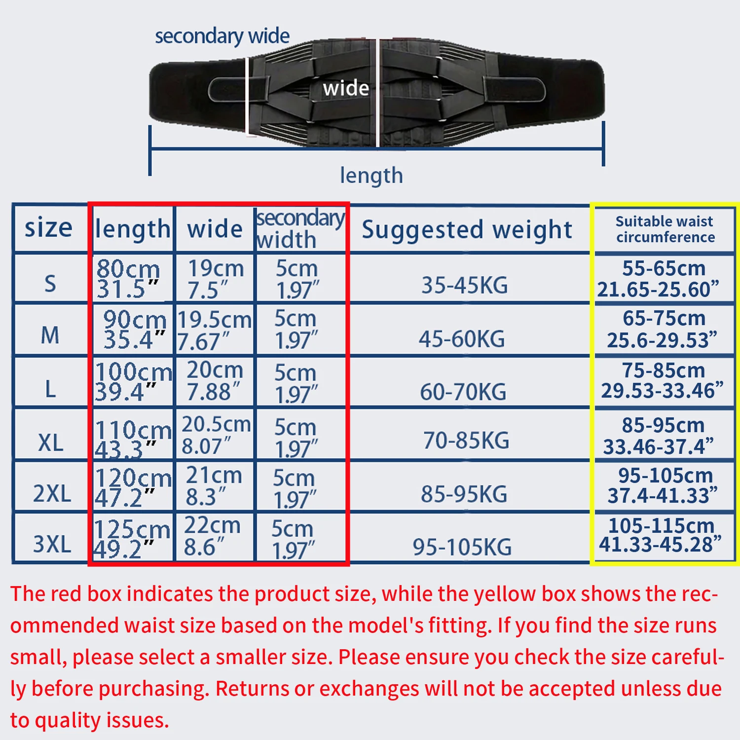Lumbar Back Belt Waist Support Lumbar Pad Back Orthopedic Corset for Men Women Waist Protector Belt Waist Trainer Spine Support