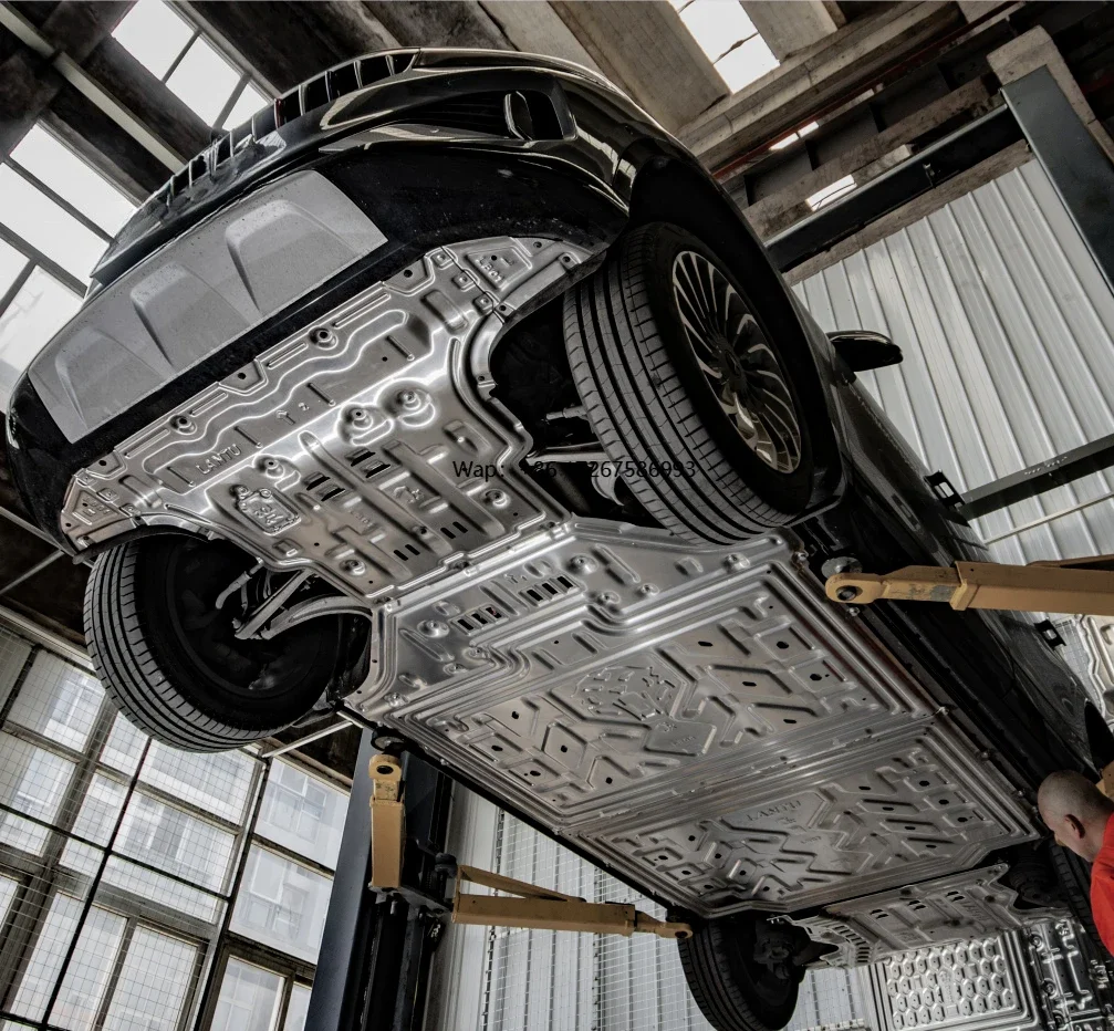 

Zeekr 001 007 009 Auto Spare Parts Accessories Junxi Aluminum Bottom protection Engine Cover Skid Plates