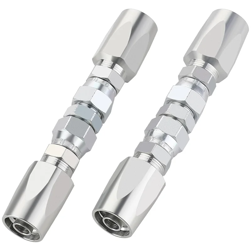 

A64Z 2 шт. Ремкомплект гидравлического шланга, многоразовый, 2-проводной многоразовый гидравлический ремонтный фитинг