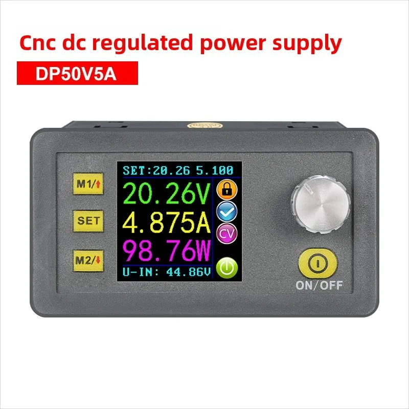 DP50V5A High Power Adjustable Digital Buck Converter Module DC Power Supply Li-ion Battery Quick Charger