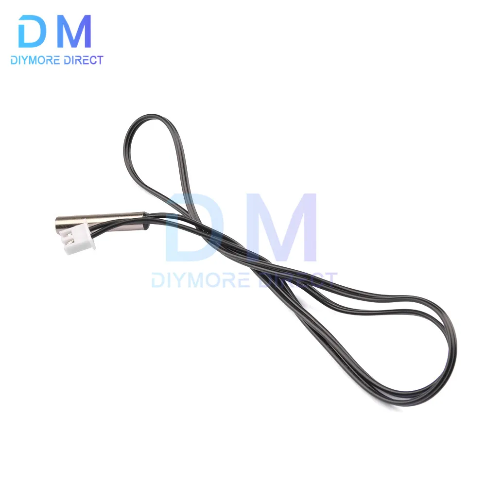 NTC Thermistor Temperature Sensor 3950 1% High Precision Waterproof Probe Wire 10K 1% 3950 0.5M