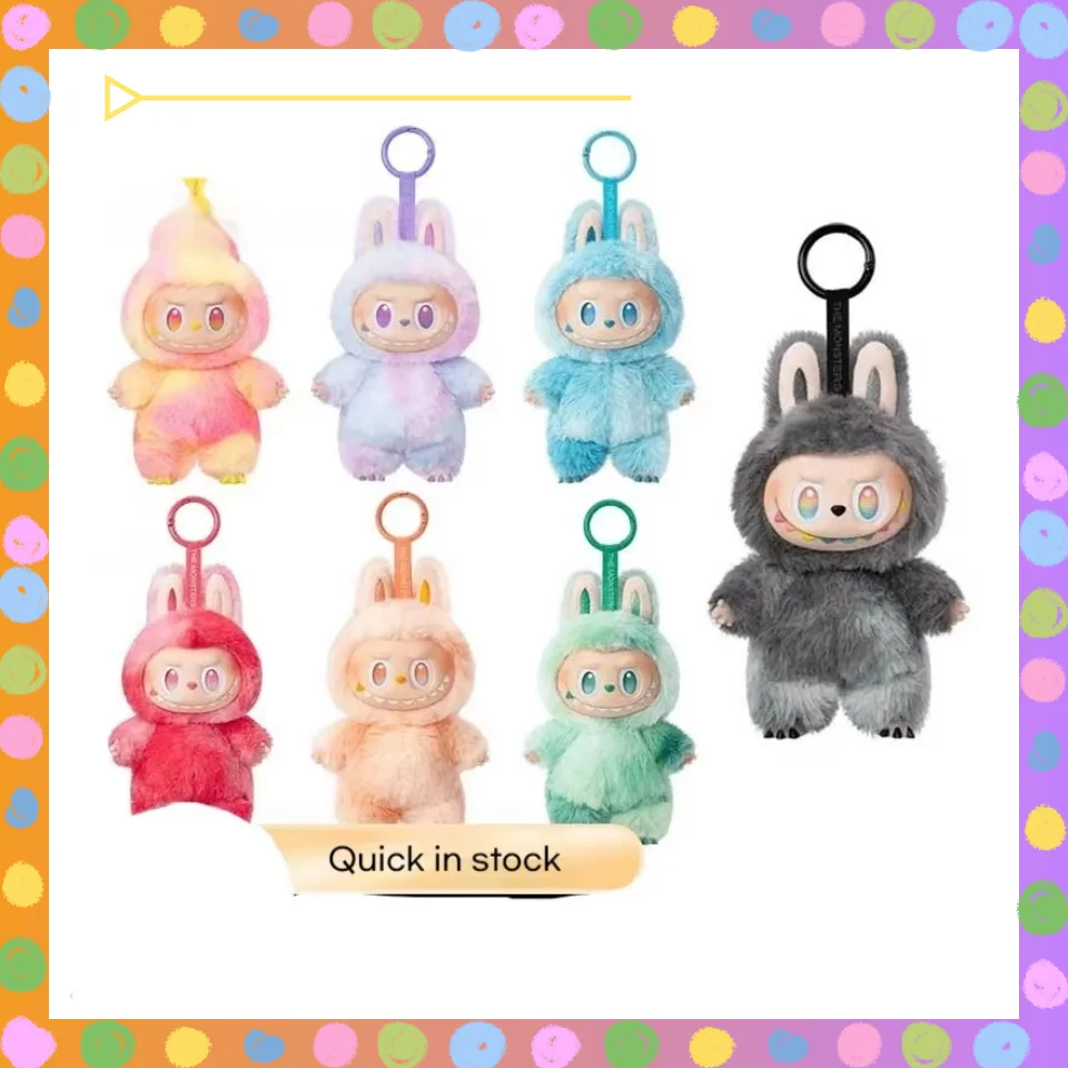 

Genuine Labubu V3 The Monsters Series Blind Box Vinyl Face Doll Action Figure Home Decoration Ornaments Keychain Pendant Gift