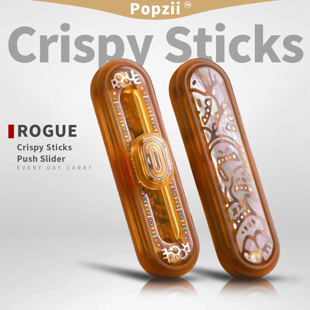 

Rogue EDC PEI Studio Crispy Stick Adult Mechanical Fidget Slider Fidgeting toys Office Stress Relief Gadgets Anxiety Toys