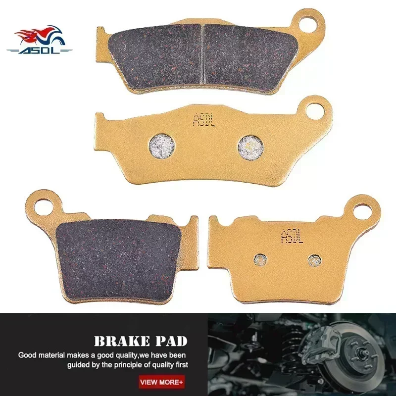 

Motorcycle Part Front Rear Brake Pads Disc For S.W.M. MC125 MC125R MC 125 R 2018 RS340 RS 340 S RS340S MC250S MC250 MC 250 S 16