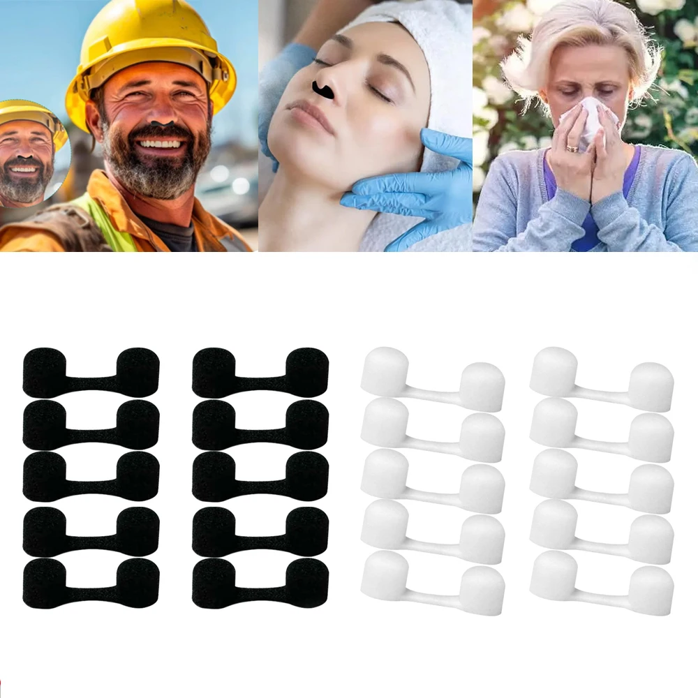 

20/30 шт. губка против загрязнения, назальная пробка, спрей, фильтры для носа, губка, черный/белый фильтр для носа, снаряжение для кемпинга на открытом воздухе