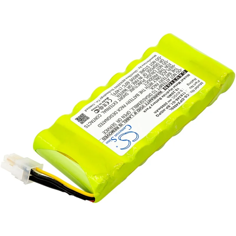2000mAh Battery for Dranetz HDPQ-Guide, HDPQ-Visa, HDPQ-Xplorer, HDPQ-Xplorer400