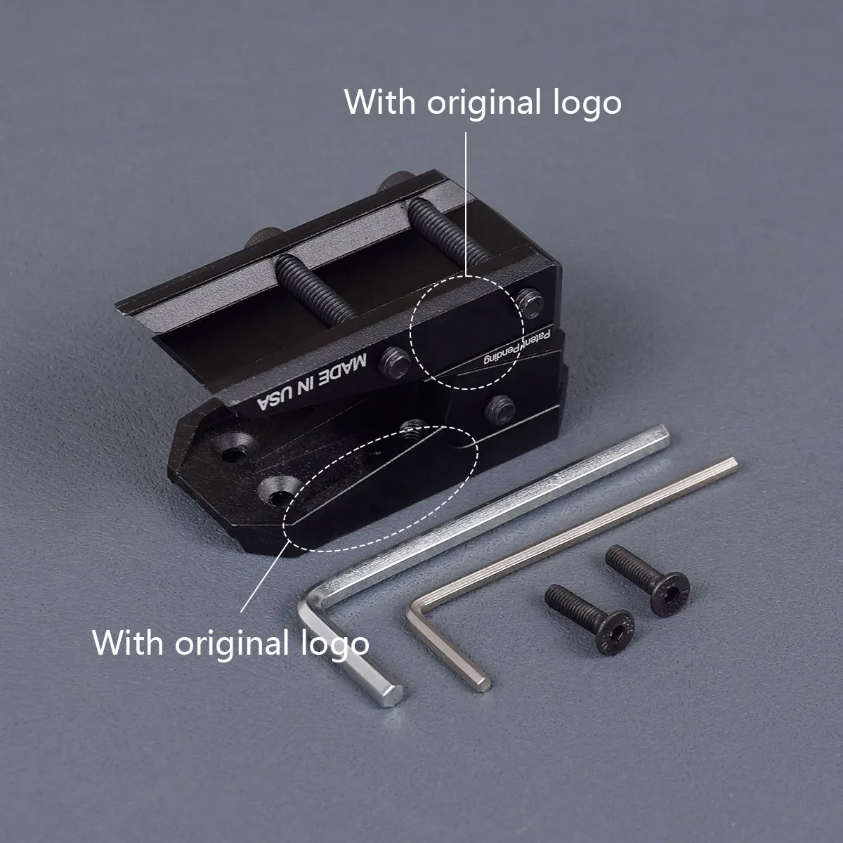 Nuovo adattatore per mirino tattico in alluminio CNC regolabile in altezza con guida a punto rosso per T-1 T-2 MRO RMR Holosun