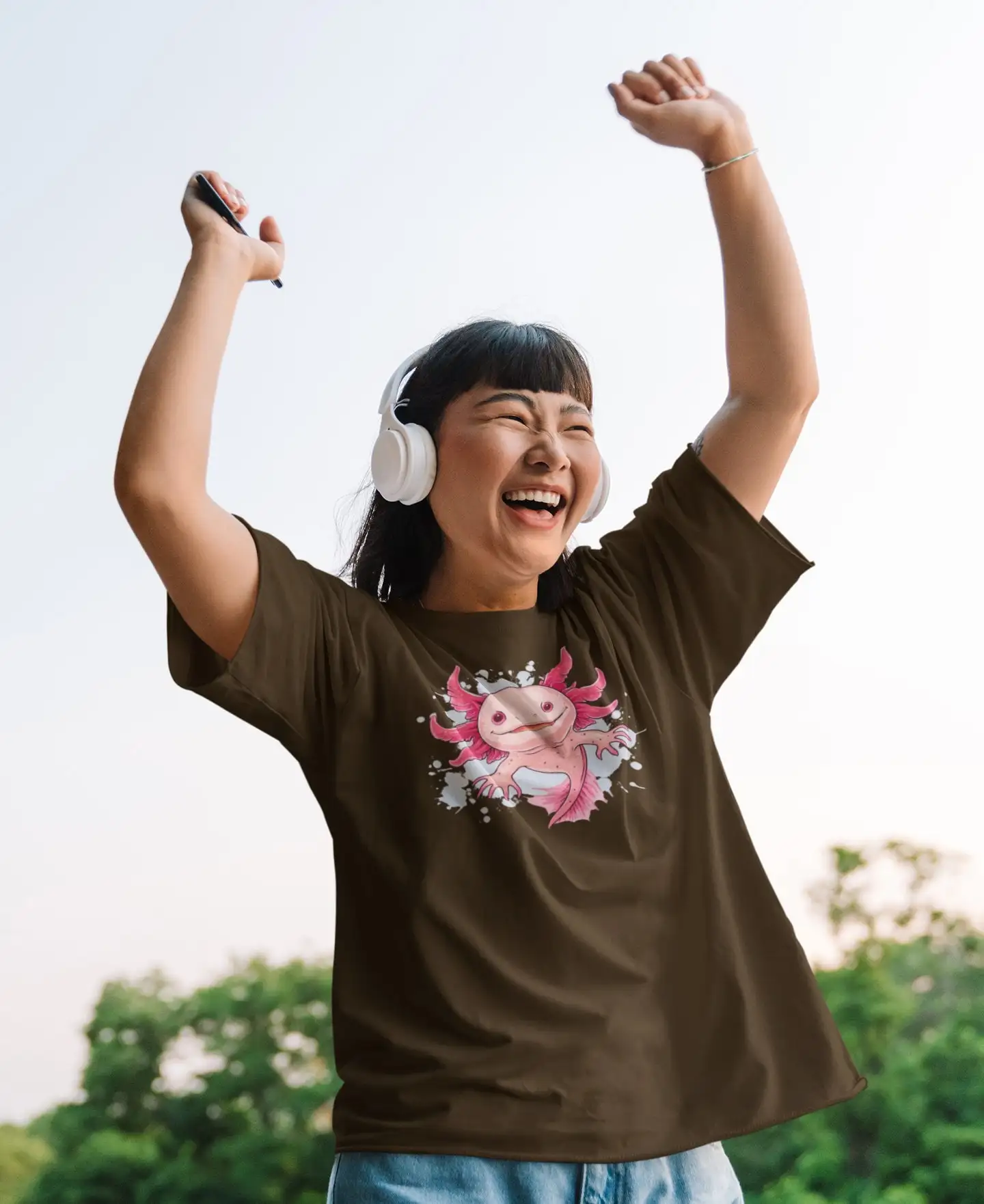 

Axolotl Jersey T Shirt lover gift popular right now funny
