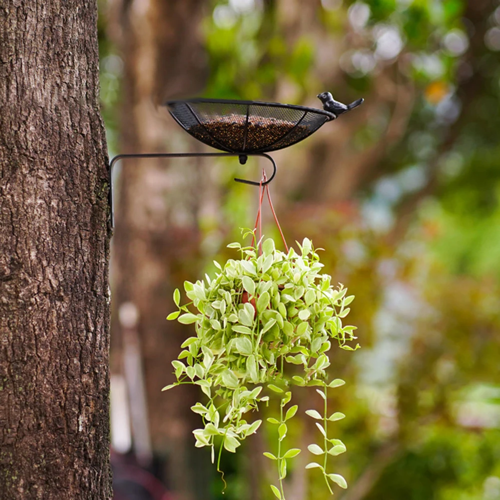 

Easy Clean Bird Feeder Apicultura Easy Clean Feeder 25.5*18cm Bird Feeding Tray 10-Inch Diameter Garden Decoration