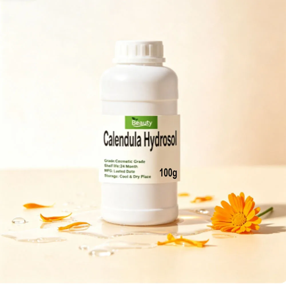 Calendula Hydrosol Cosmetic Plant Raw Material Bulk Wholesale Supply For DIY Skincare Lotion & Essence Formulation
