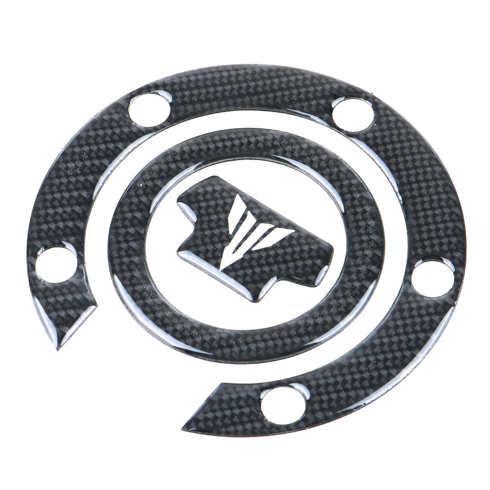 MT-07 MT-09 MT-10 Motorcycle Fuel Tank Cap Decal Sticker For YAMAHA MT07 MT09 MT10 2014 2015 2016 2017 2018-2020 3D Carbon Look