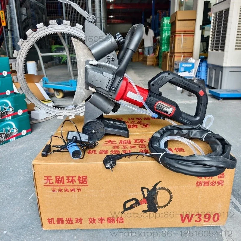 Ring saw wall cutting machine brushless high frequency power gear model, concrete red brick stone cutting machine