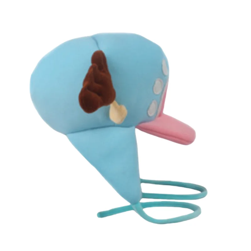 Anime Tony Tony Chopper Plush Hat Kawaii Cute Boy Girl Cosplay Blue Pink Soft Warm Hat Cartoon Chopper Accessories Props