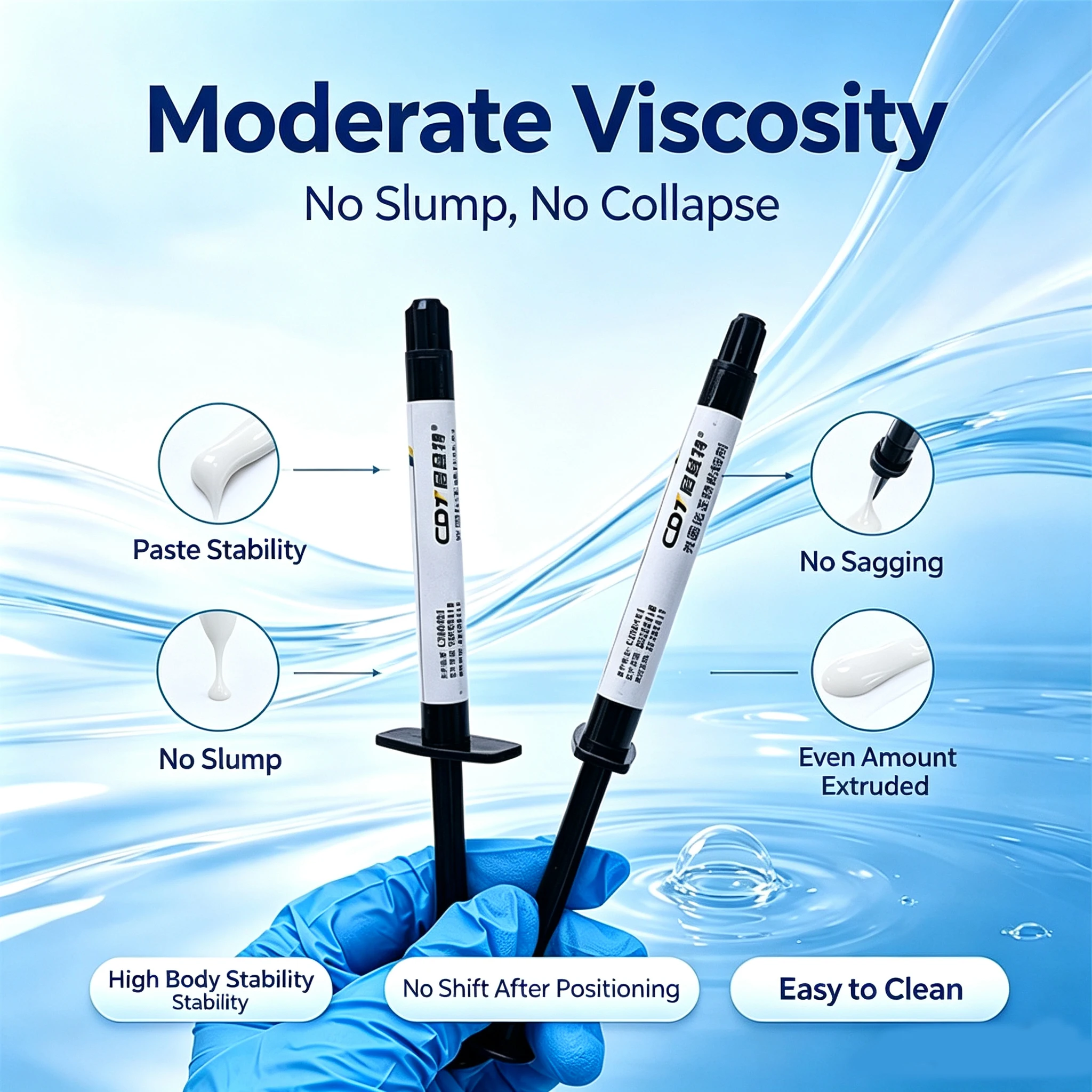 Light Cure Orthodontic Adhesive II Type Ortho Bracket Bonding Resin for Metal & Ceramic Brackets Dental Orthodontic Binder Kit view 3