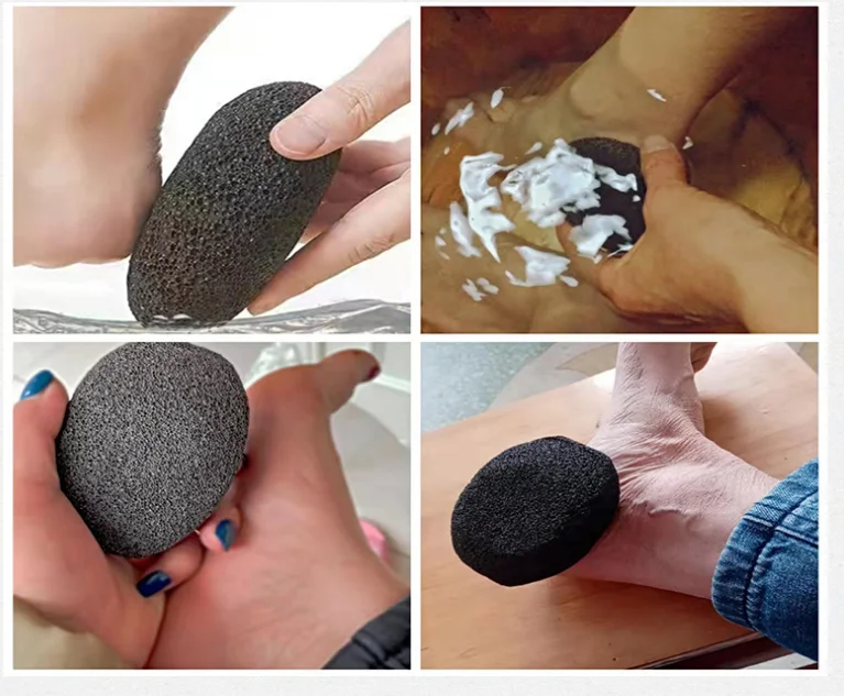 Natural Pumice Stone Foot Clean Skin Grinding Callus Care Massage Tool Dead Hard Remover Pedicure Tools DH45