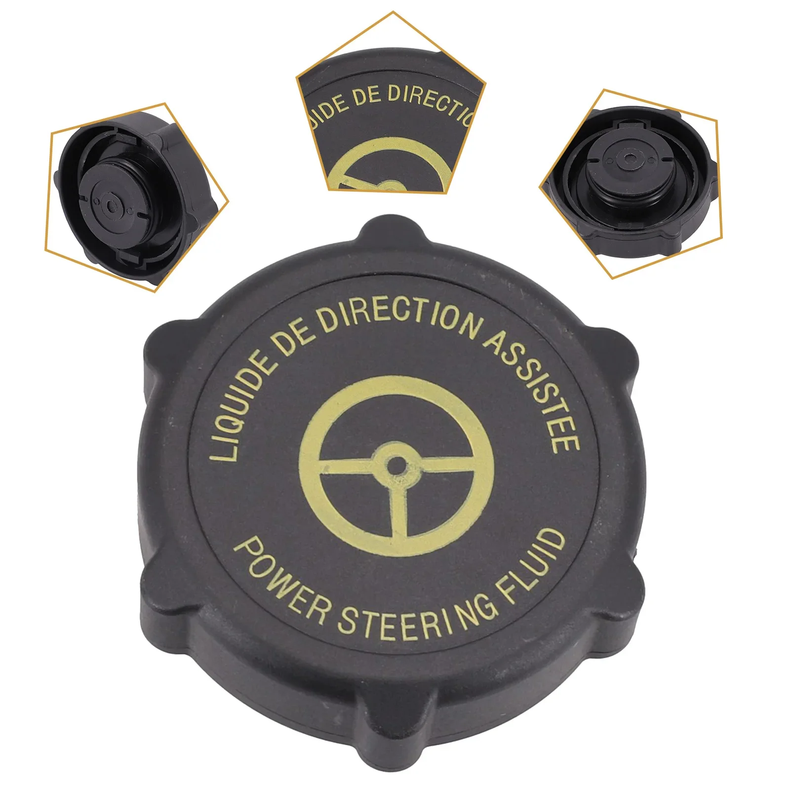 Power Steering Reservoir Cap Compatible with For Ford For Focus and Fiesta Easy Installation for Optimal Performance