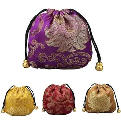 Embroidery Bracelet Bag Auspicious Cloud Gift Pouch Jewelry Organizer Jewelry Case Women Jewelry Bag Chinese Style Storage Bag