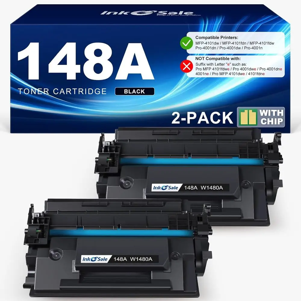 

Toner Cartridge Black 4001n 4101dw Compatible Replacement for Pro MP 4101dw 4101dn 4001dw 4001dn 4001n Printer (2 Pack)