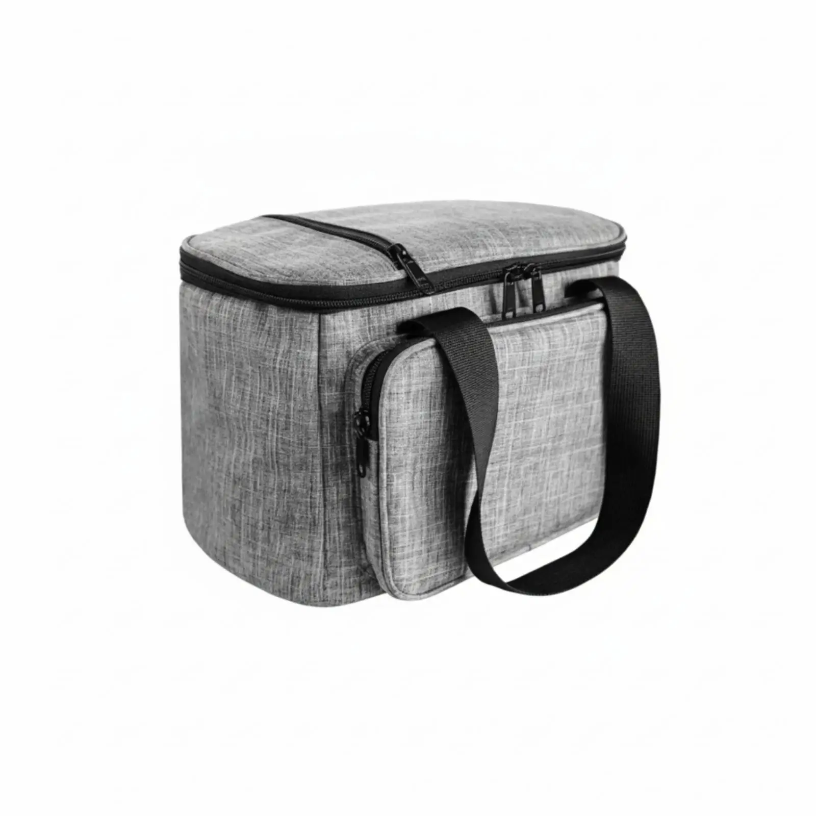 Durable Heat Press Carrying Case for Mug Press Kit with Foam Padding and Multiple Storage Pockets for Travel