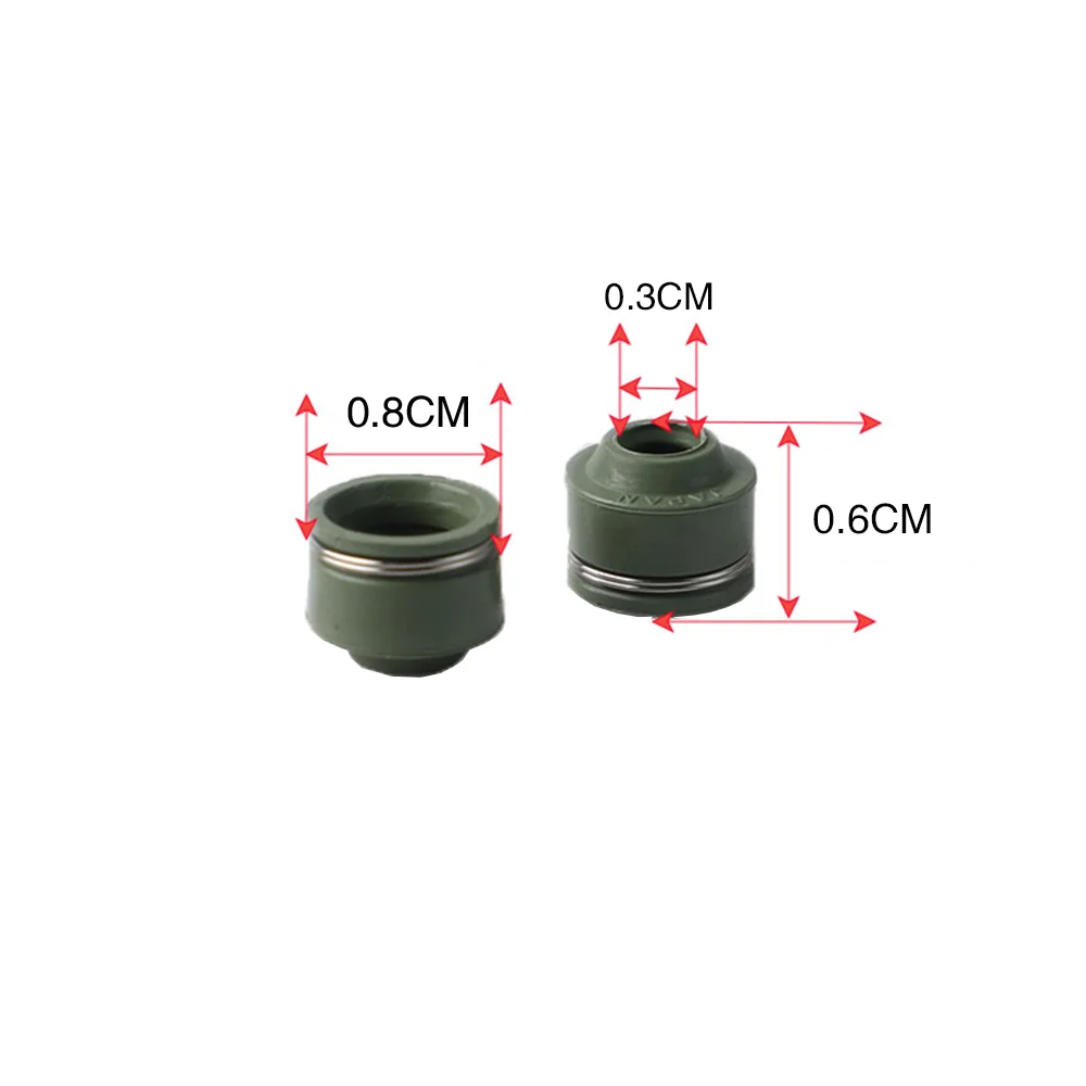 لياماها YBR125 YBR125K YBR YB125X YB125SP XTZ125 XTZ TTR125 TT-R125 XT125 دراجة نارية محرك العادم صمام النفط ختم الغبار الختم #6