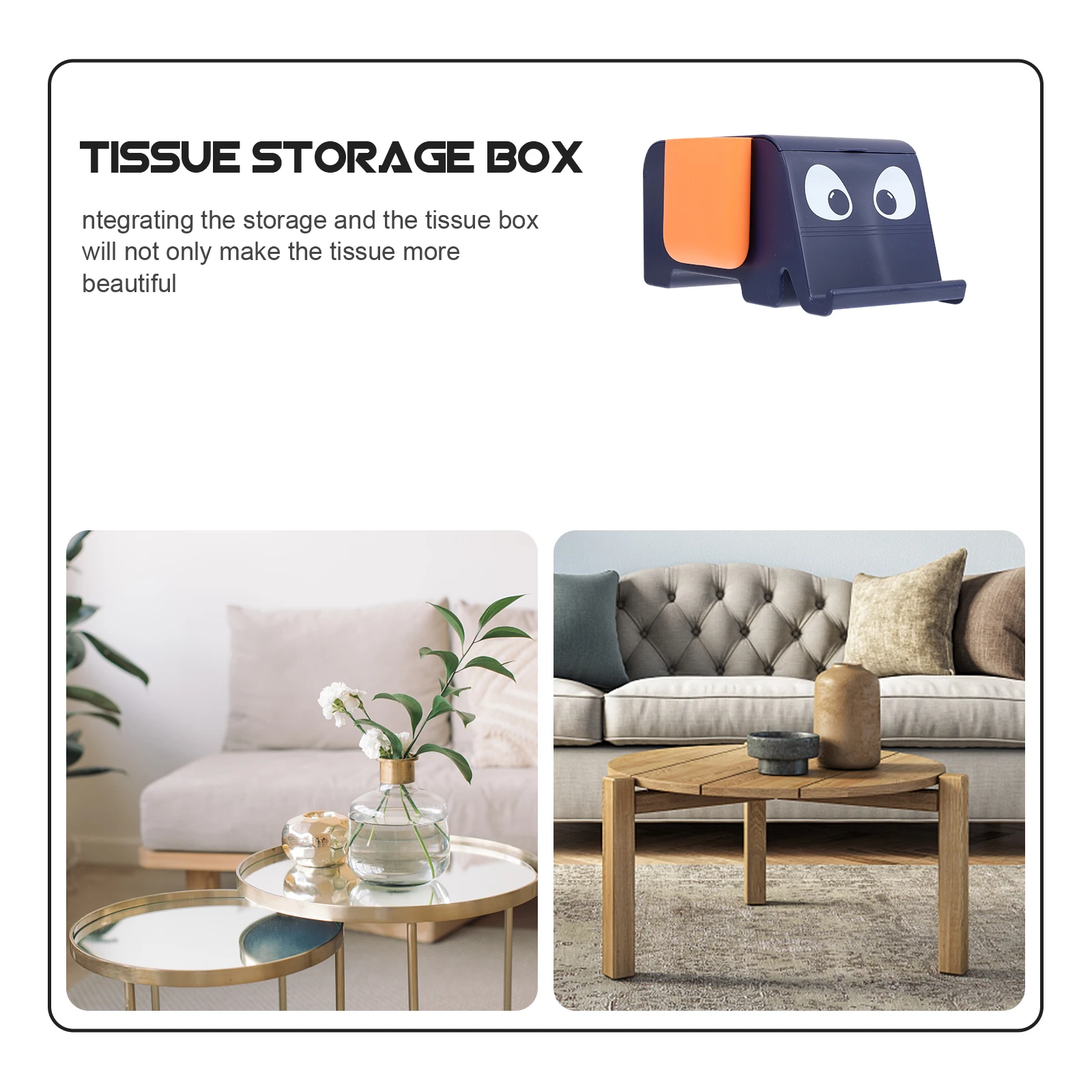 

Elephant-shaped Storage Box Toiletry Containers Desktop Small Sundries Organizer Tissue Cartoon Case Cute Holder Animal