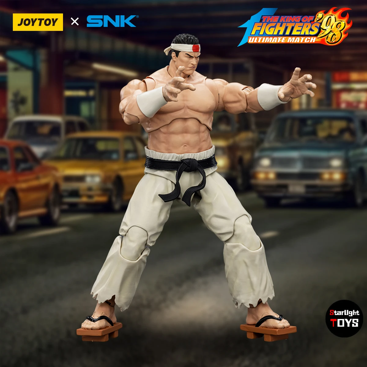 

【Pre-sale】JOYTOY 1/18 Action Figure SNK KOF 98UM Hero Team Goro Daimon Model Toy Doll