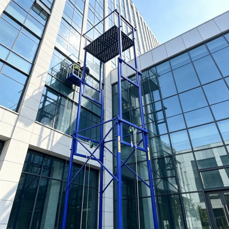 Custom Electric Scaffolding Manufacturer Remote Control Lifting Platform Motorized Construction Scaffold Factory Direct Sale