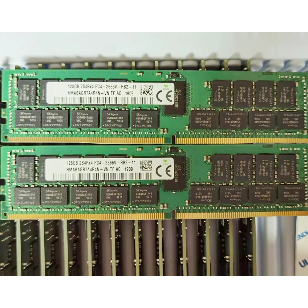 128GB 128G 2S4RX4 PC4-2666V REG HMABAGR7A4R4N-VN RAM Memory