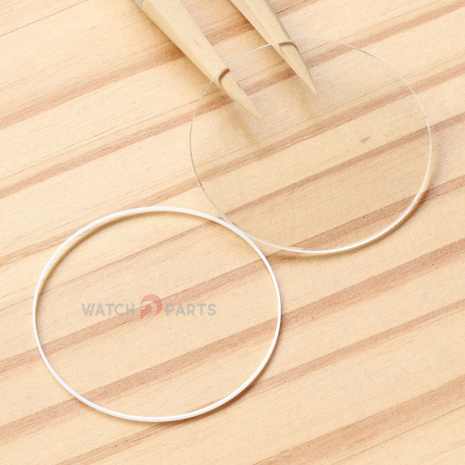 Double Domed Sapphire Crystal&Gasket for Vacheron Constantin VC Retrograde 4010U/4000U 42.5mm Watch Glass