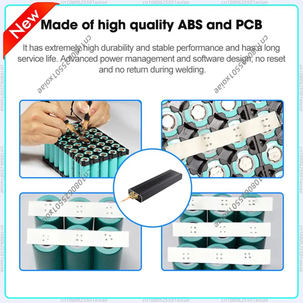 

Портативный точечный сварочный аппарат 5000 мАч, ручной мини-сварочный аппарат для аккумуляторов 18650, никелевых полос 0,1-0,2 мм