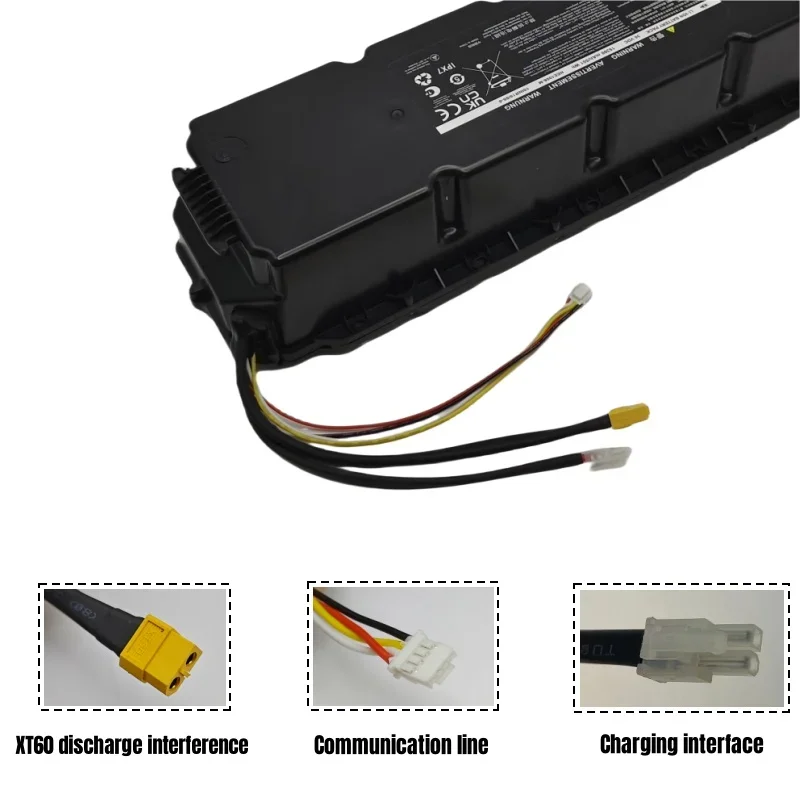 Hochleistungsakku für Elektroroller mit 36 V und 15,3 Ah für Ninebot MAX G30-Serie mit BMS-Schutz
