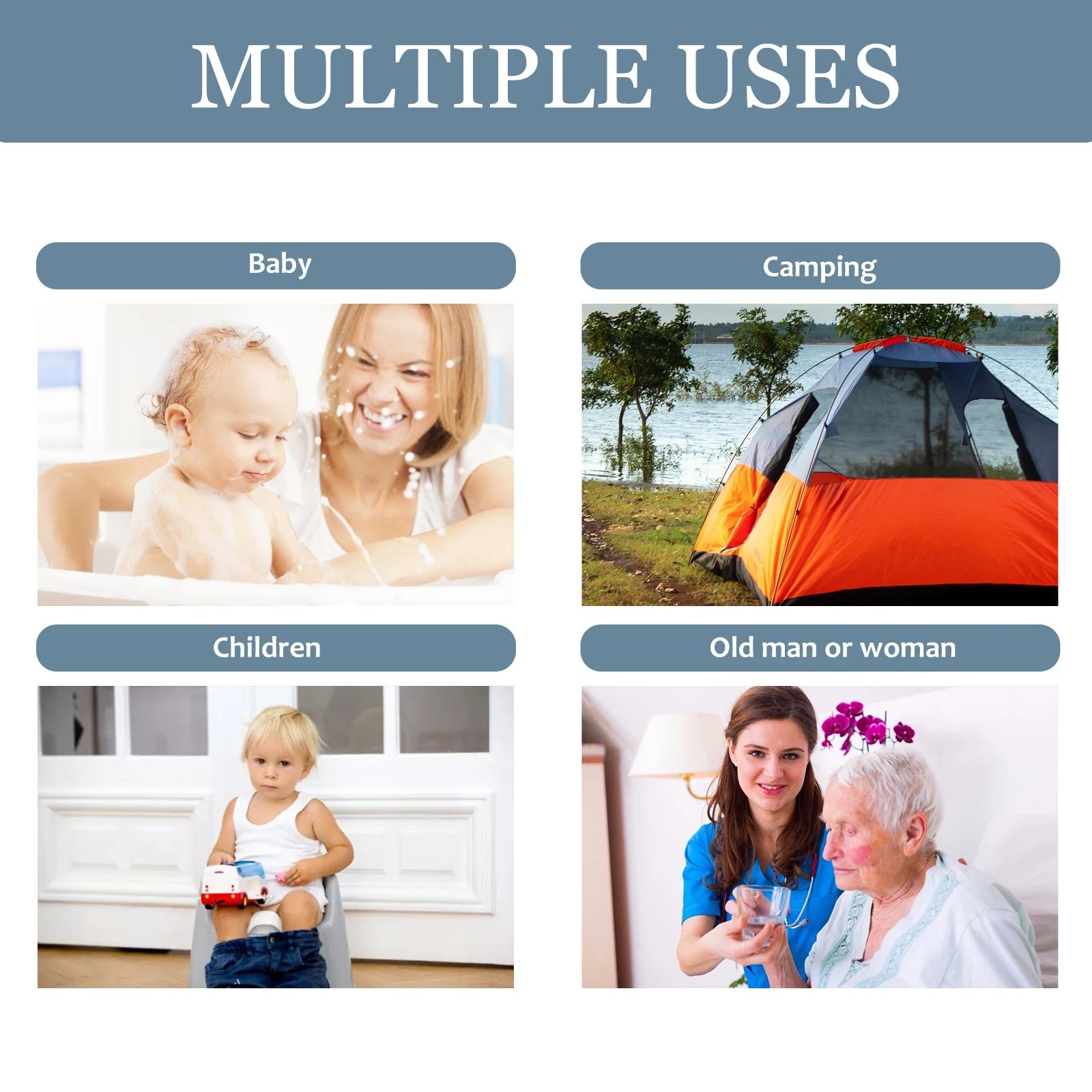 

Thickened Sputum Urine Pot Plastic Chamber Pot For Elderly Children Portable Handle Home Use Durable Lid Urinal Bucket Spittoon