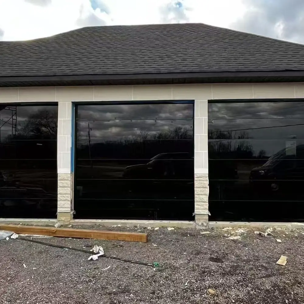 Optima Segmented Overhead Garage Door Thermal Insulation Sound Insulation And Wind-resistant Door For Industrial Plants