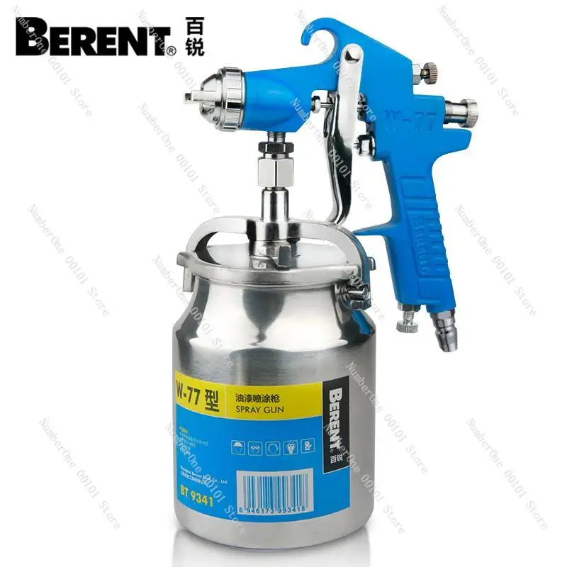 

Upper and Lower Pot Pneumatic Compressed Air Gun Paint Spray Gun Latex Paint Sprayer Furniture Painting Tool Pot