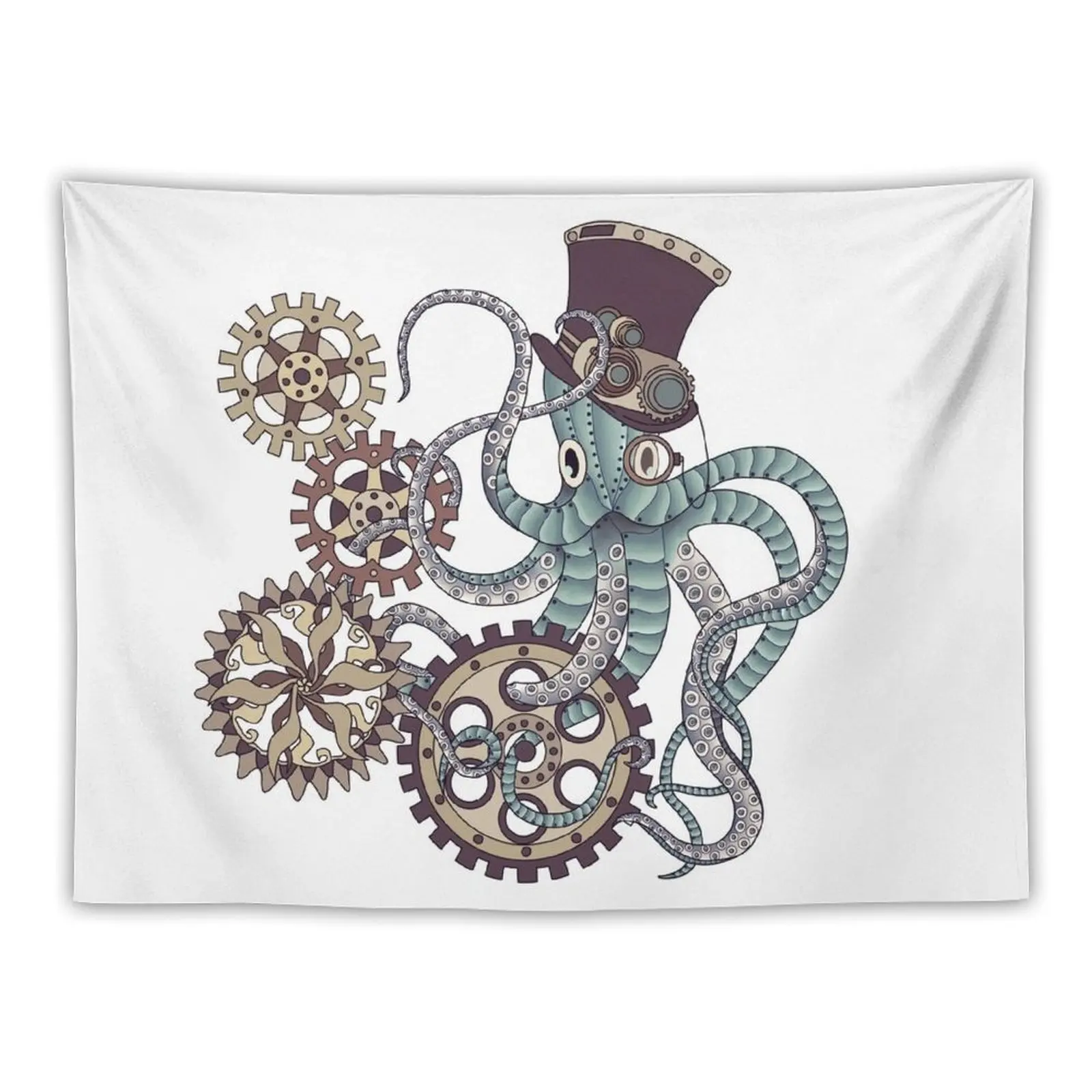 

Mr. Octopus Tapestry Hanging Wall Room Decorating Aesthetic Room Aesthetic Tapestry