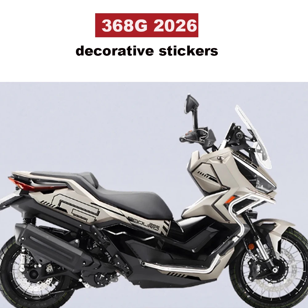 368G For ZONTES 368G 368 g 2026 New Motorcycle Scratch Decals Protector 368G Accessories Full Car Decoration Decals Pattern
