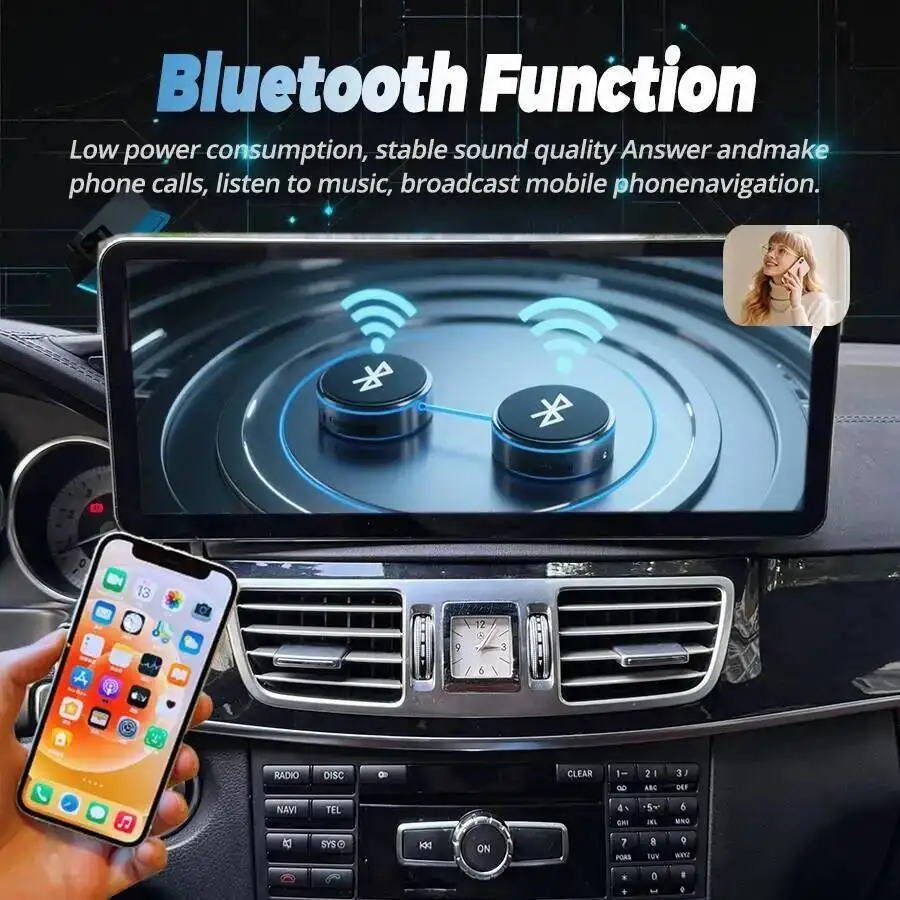 14.6“ Ultra-thin Screen Android For Mercedes Benz ML GL GLE GLS W166 X166 2012-2019 Carplay Car GPS Navigation Multimedia Stereo