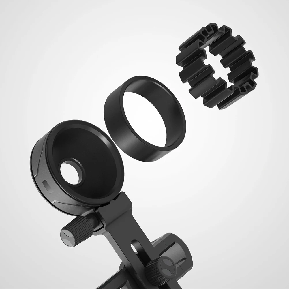 

Phone Clip Adjustable Mount Universal Telescope Adapter Stable Photography Clamp for Monocular Binocular Spotting Scope Cell