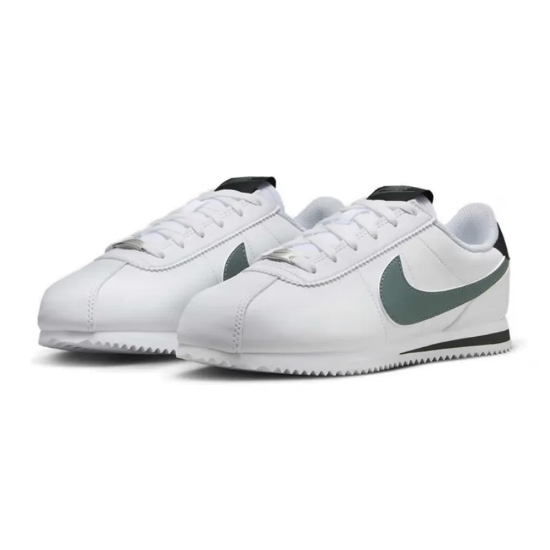 

Новая подошва Nike Shark-Tooth прочная, удобная, универсальная, подходит для повседневного ношения, женские кроссовки, новые классические легкие и удобные уличные туфли Cortez в стиле ретро, модные белые туфли, простые повседневные туфли для поездок на ра