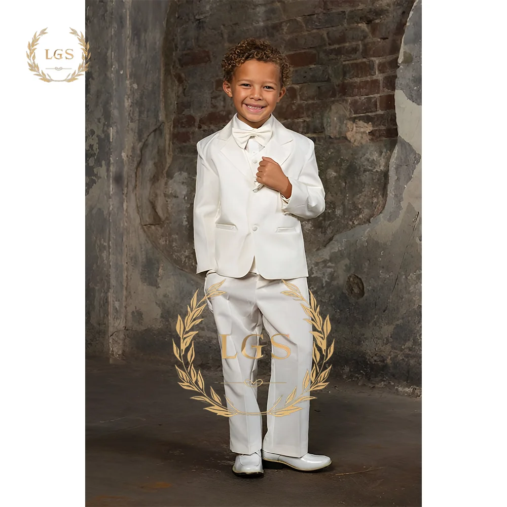 

Boys' 3-Piece Suit Set for Weddings, Events and Casual Wear - Stylish and Versatile Boys' Clothing