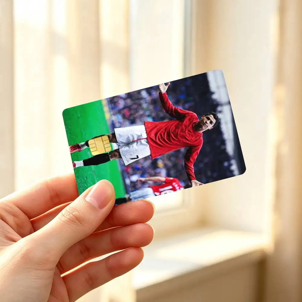 Cristiano Ronaldo Credit Card HD Stickers Premium matte film effectively prevents fingerprints and daily abrasion.
