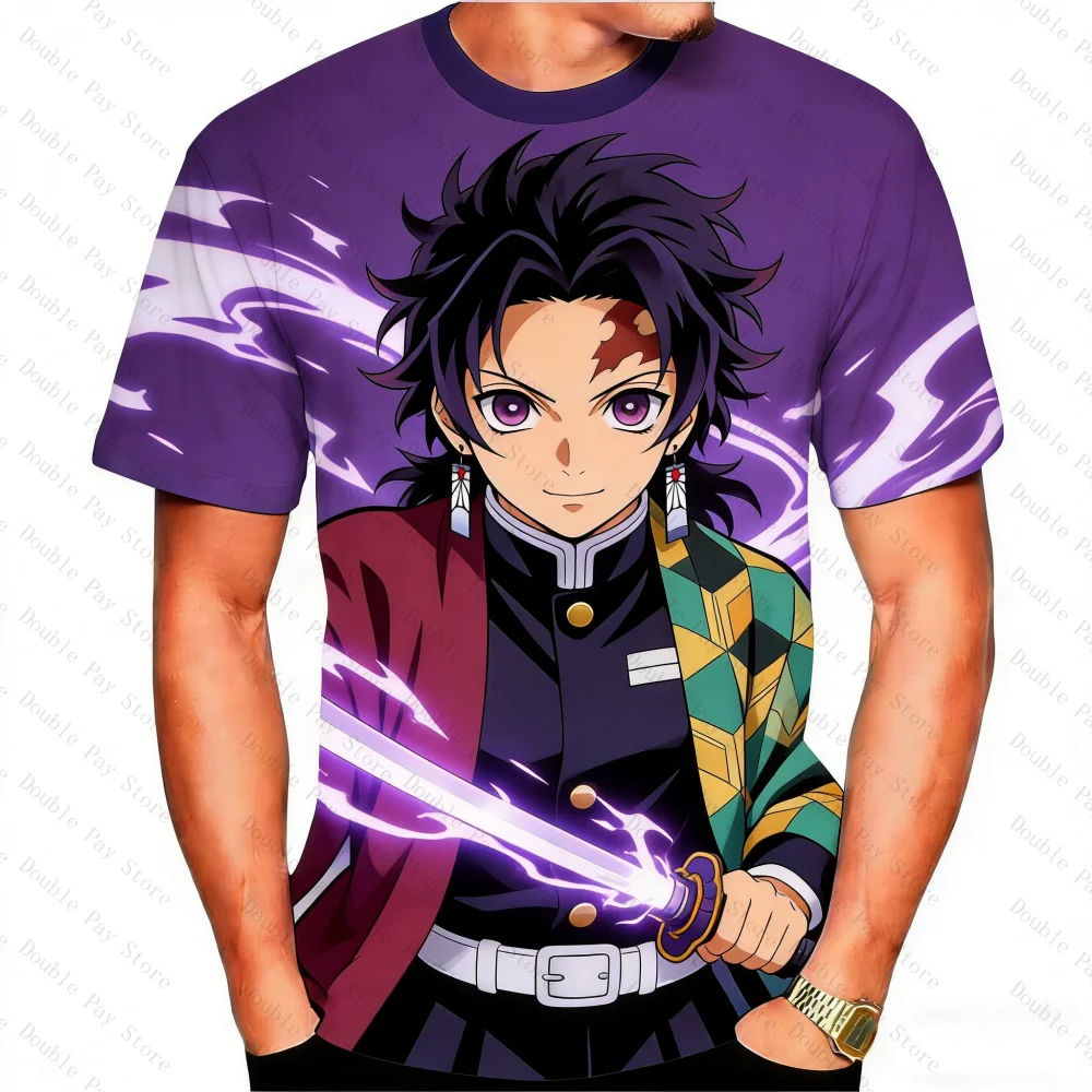 Demon Slayer Cosplay T-Shirt Anime Memorable Moments Graphic Tee Men's Shirts Casual Kids Short Sleeve Tops Women Y2k t-shirts