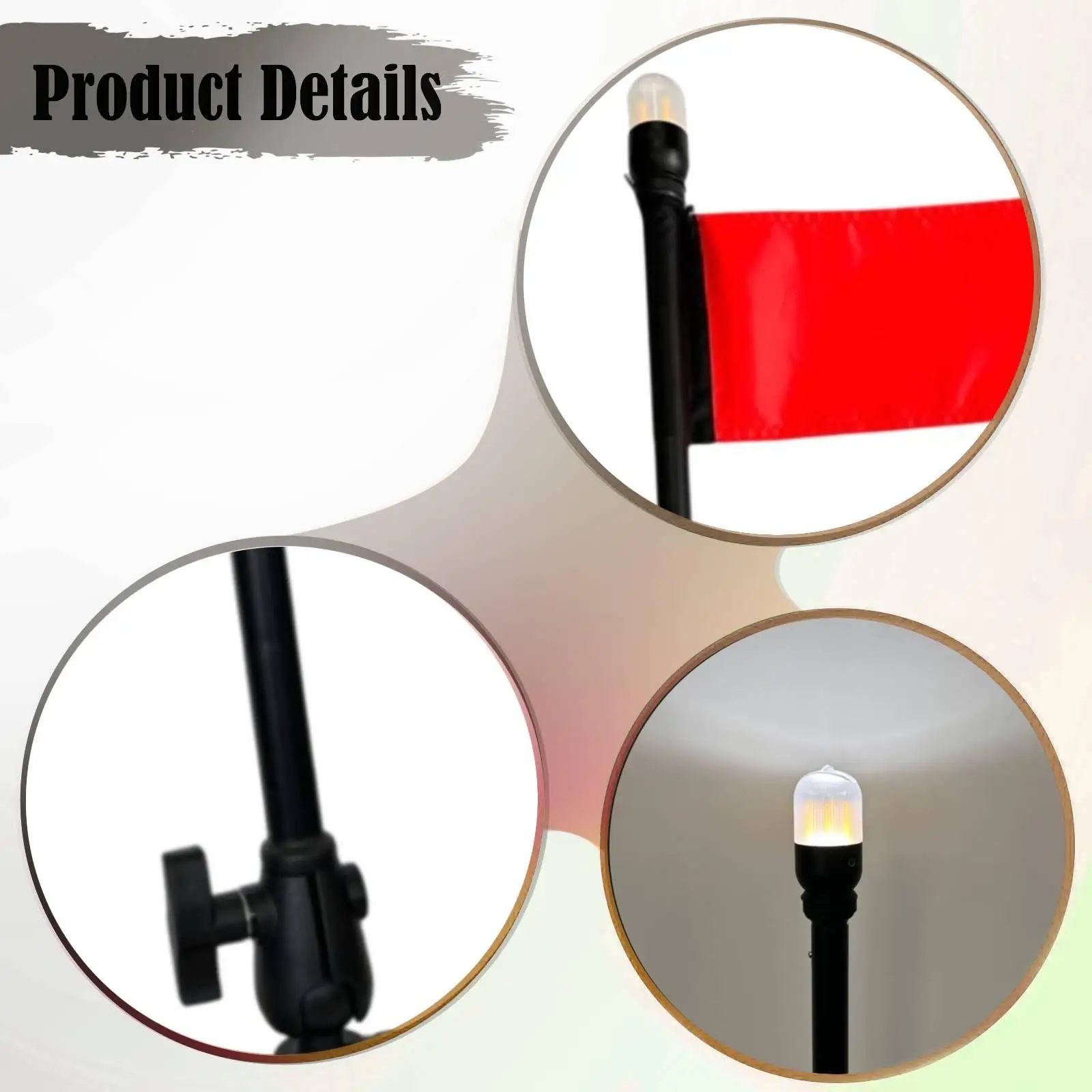 Kayak Light Water Resistant LED 360 Degrees,Navigation Light for Paddling Stand up Paddleboard Night Kayaking Canoe Dinghy