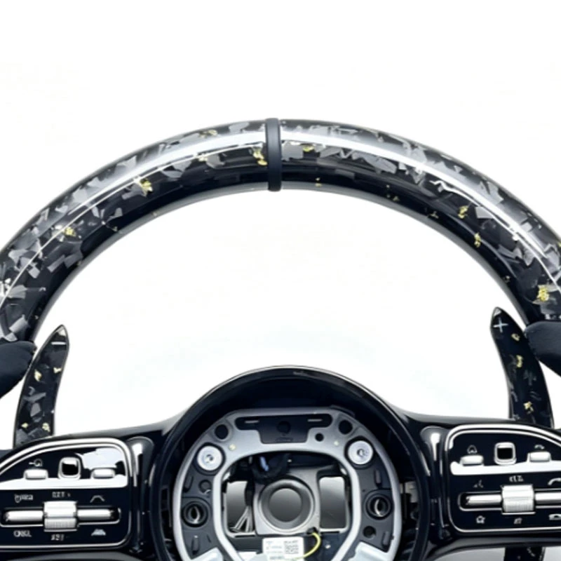 Sport forged carbon fiber modified steering wheel for Mercedes-Benz AMG GT C190 2015-2023 ZC-809-YD-T103-F