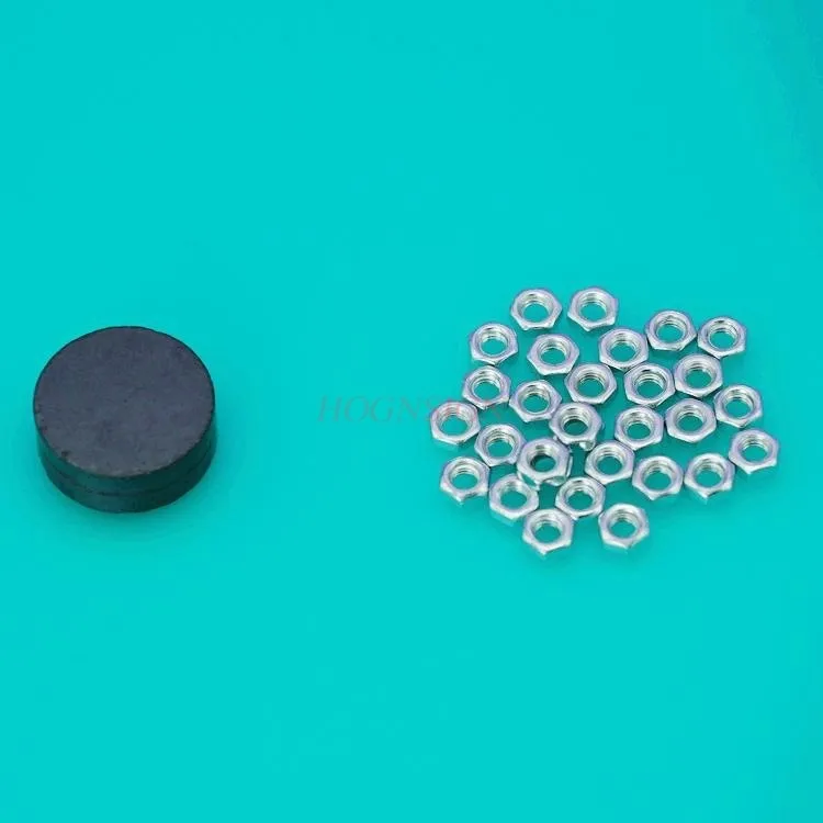 Magnetic Physics DIY Small Maker, Magnet Stone Toy 1set Exploring Children's Science Experiment,