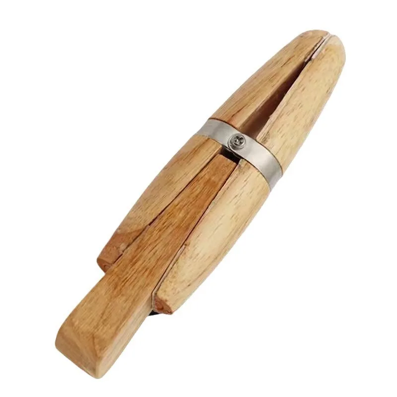 1 مجموعة خشبية حلقة المشبك حامل المهنية مقاعد البدلاء مجوهرات كماشة أداة يدوية لصنع المجوهرات نحت الحجر وإصلاح. #6